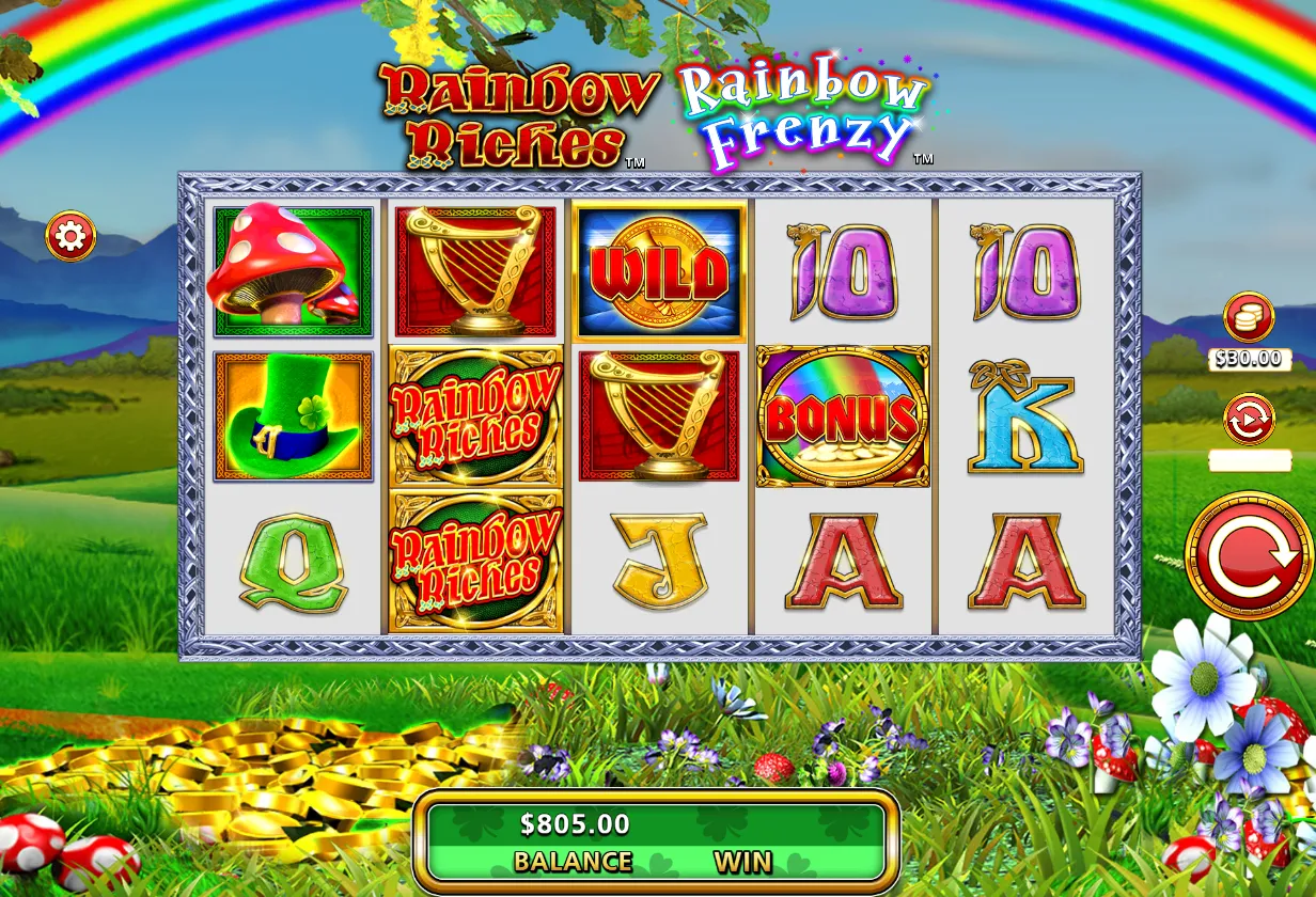 Rainbow Riches Rainbow Frenzy demo